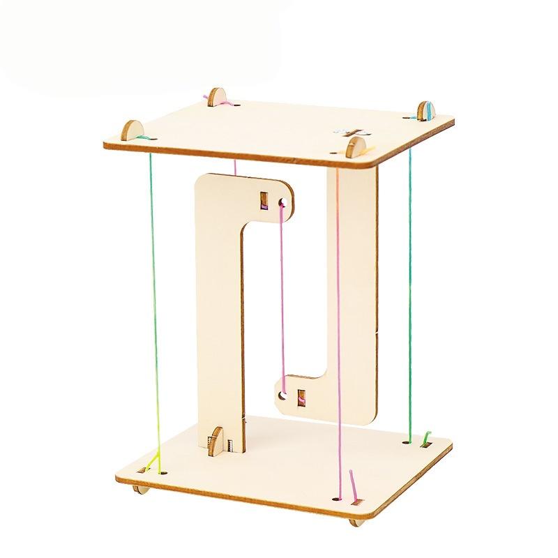 STEM Toys DIY Anti-Gravity Tensegrity Structure Floating Table Wooden Science Physics Building Model Educational Gift for Kids