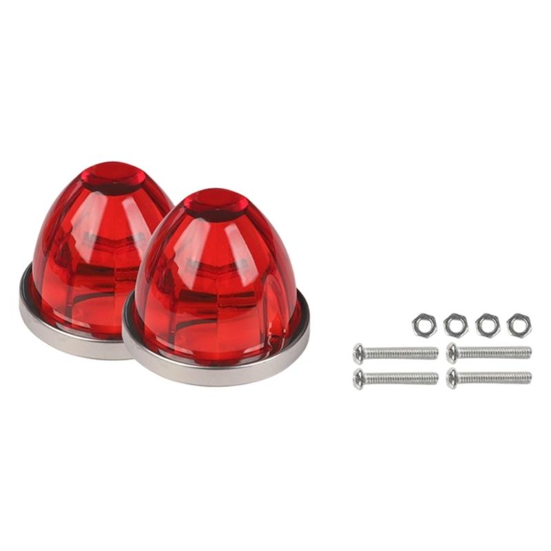 31BC 12/24V Trailer Taillight LED Side Marker Lights For Commercial Vehicles Waterproof ABS Housing Brake Stop Lamp