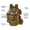 Тактическая водонепроницаемая армейская сумка 900D для улицы, военная, охотничья, кемпинговая, многоцелевая спортивная сумка