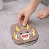 Силиконовая крышка для слива в полу, антизапах, анти-насекомые, коврик для слива в полу, анти-засор, мультяшная крышка для душевого слива