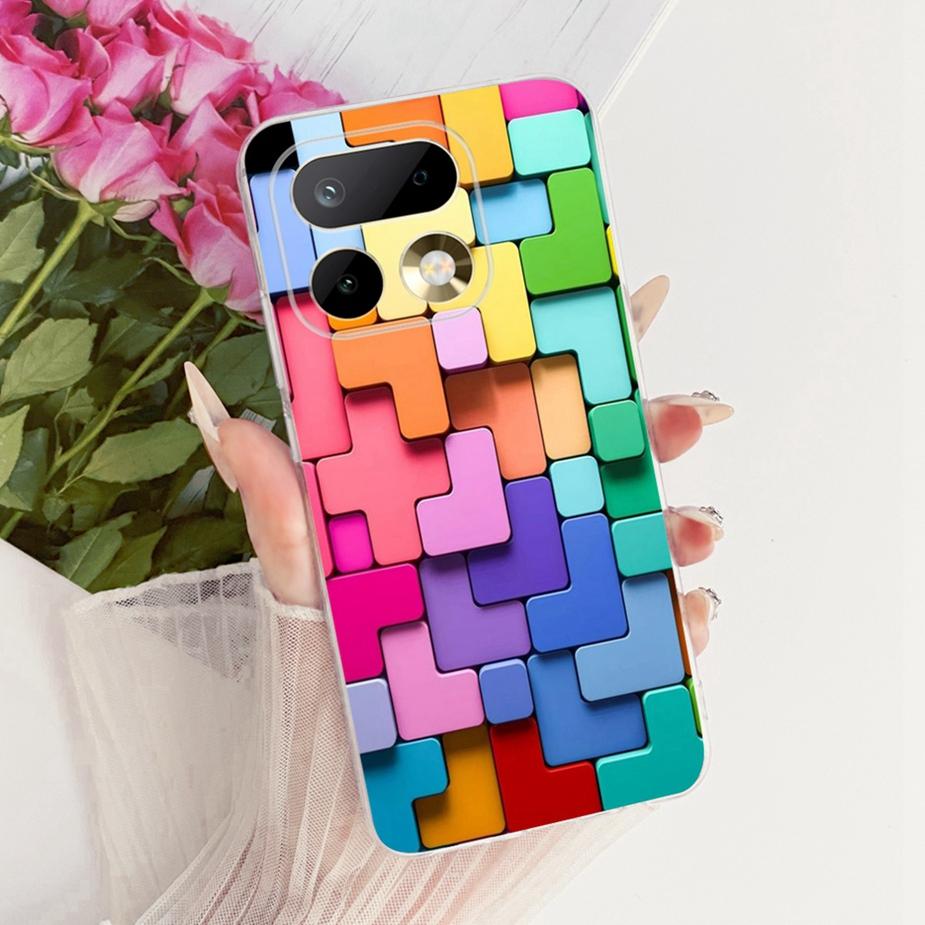 Чехол для Realme 16 Pro 5G RMX5121 Роскошный чехол с рисунком цветов Мягкий тонкий чехол для телефона Для Realme 16 Pro Plus Realme16 Pro+ 5G Сумки