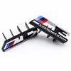 HBSA8 Car Sticker ABS Car Front Grille Emblem M1 M2 M3 M4 M5 M6 M7 X1 X2 X3 X4 X5 X6 X7 For BMW M Competition LOGO Decor Car Styling A