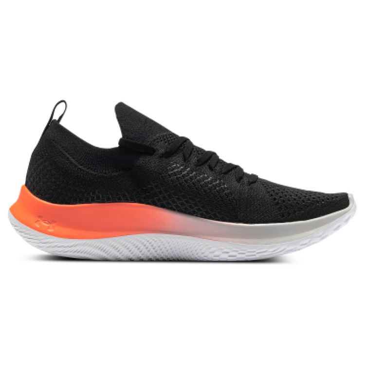 Under Armour Flow Velociti SE Comfortable Fabric Low Top Casual Running Shoes Men Sneaker Black Orange 3025710-009