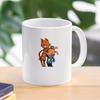Movie Dog Man 300ml Cup Cartoon Dogman Children Ceramic Mugs Breakfast Coffee Cups Milk Tea Drinkware Kitchen Cup