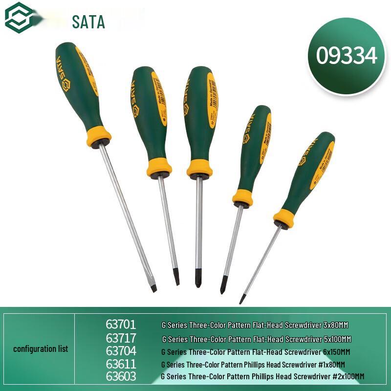 Набор из 5 отверток SATA серии G