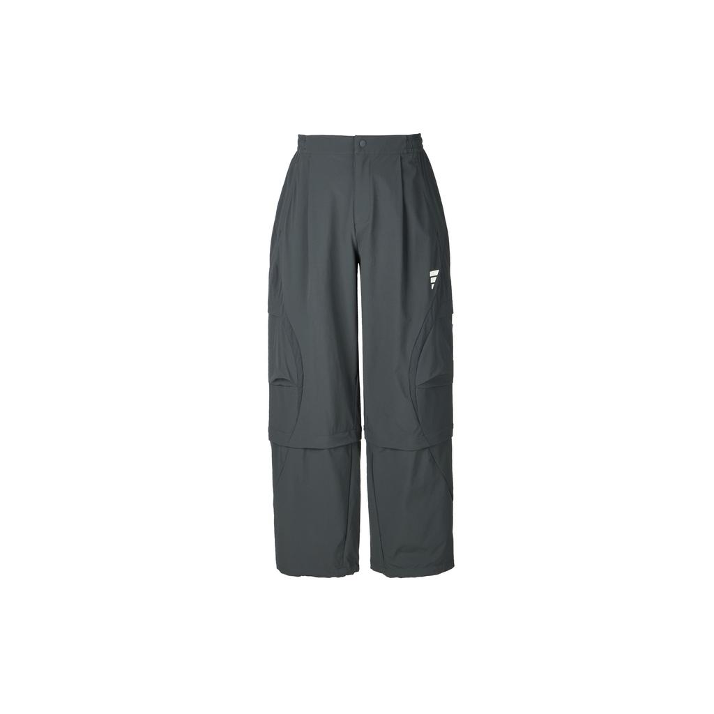 adidas SS25 Мягкие Удобные Приятные к коже Модные Повседневные Брюки Мужские Низ Карбоново-черный KA2462
