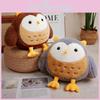 Очаровательная плюшевая мультяшная кукла-сова, мягкая набивная игрушка для детей и взрослых, подарок