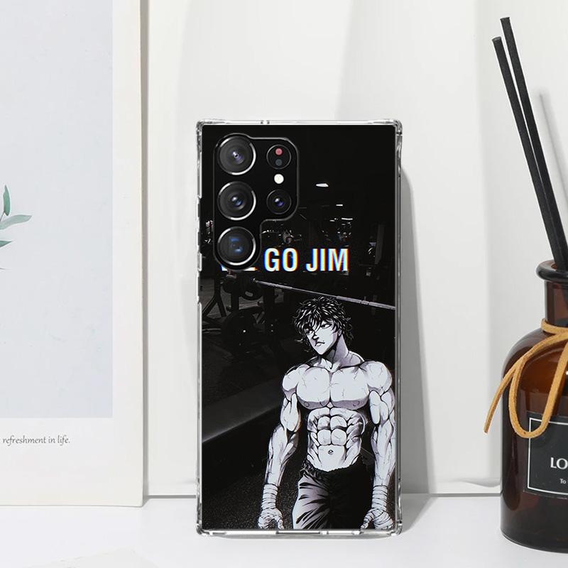 Baki the Grappler Original Anime Phone Case For Samsung Galaxy S26 S25 Edge S24 FE S23 S22 Ultra S21 Plus S20 + Art Fundas Back
