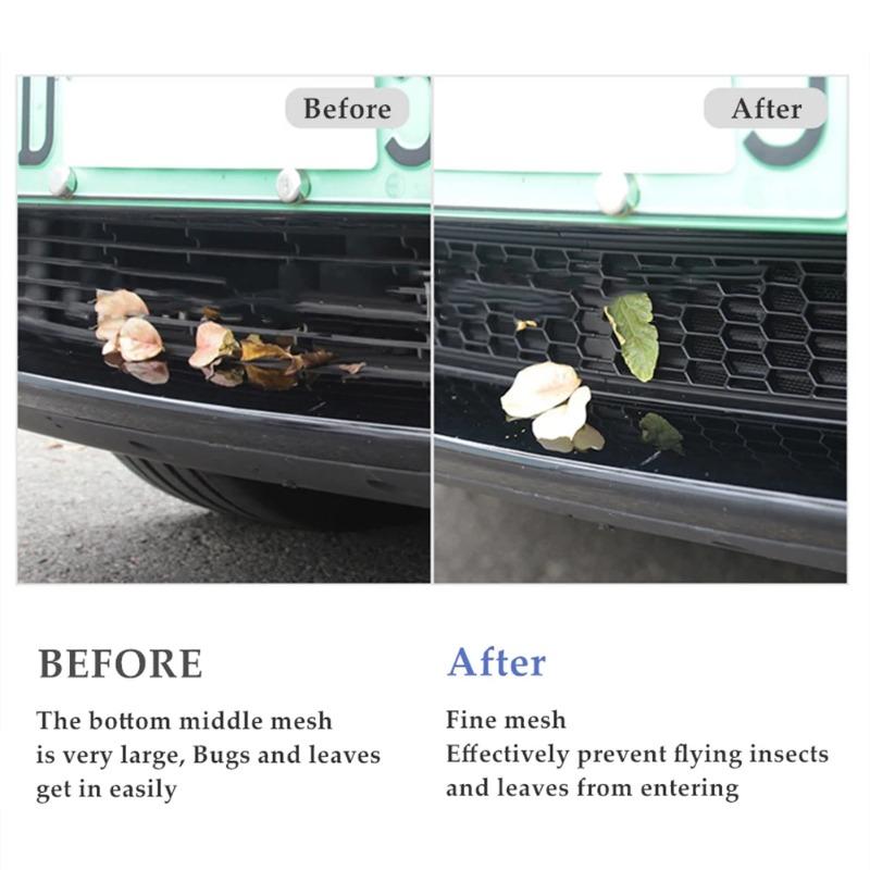 Сетка от насекомых на нижний бампер автомобиля, крышка вентиляционного отверстия для Tesla Model Y Model 3 2020-2013, сетчатая крышка передней решетки, панель вентиляционного отверстия воздухозаборника