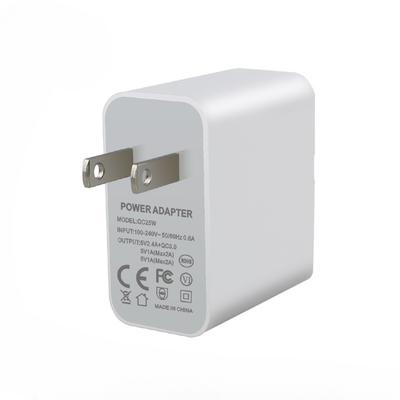 Быстрая зарядка QC3.0 3USB Новое зарядное устройство для смартфона 5В-12В США 2А Смарт-USB зарядное устройство