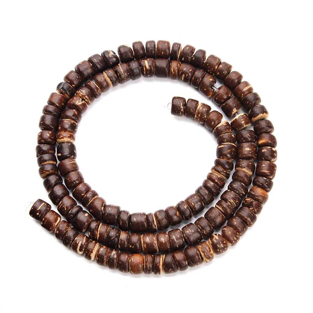5mm 8mm 10mm Round Natural Wood Spacer Beads Wooden Prayer Beads for DIY Necklaces Bracelets Jewelry Making Supplies