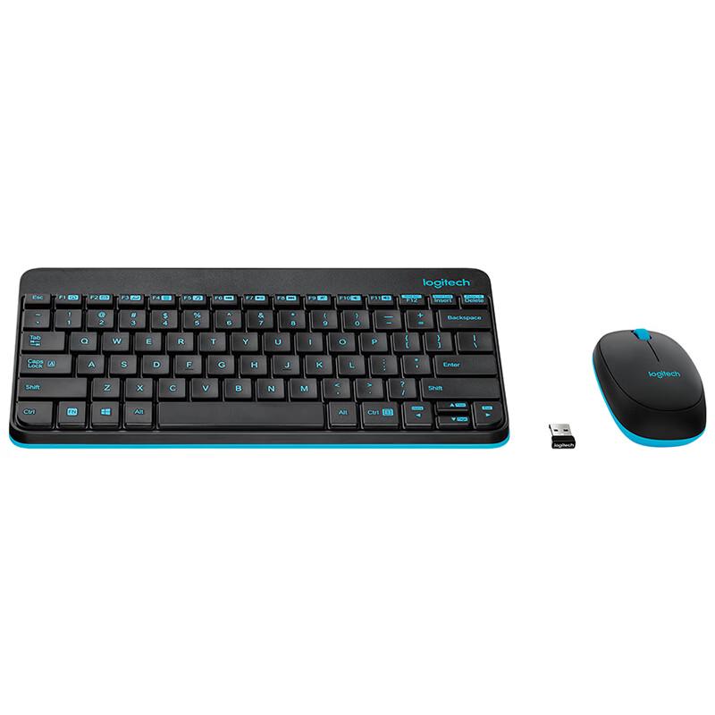 Logitech Беспроводной комбо-набор клавиатуры и мыши MK245 Nano