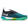 Nike Court React Vapor NXT Dark Teal Green Мужские кроссовки Black Green-Glow White CV0724-324