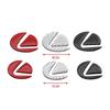 2026 Hot Interior Stickers Carbon Fibre Car Steering Wheel Badge Sticker For Lexus RX350 GX460 GS350 IS250 IS350 ES350 ES250 ES