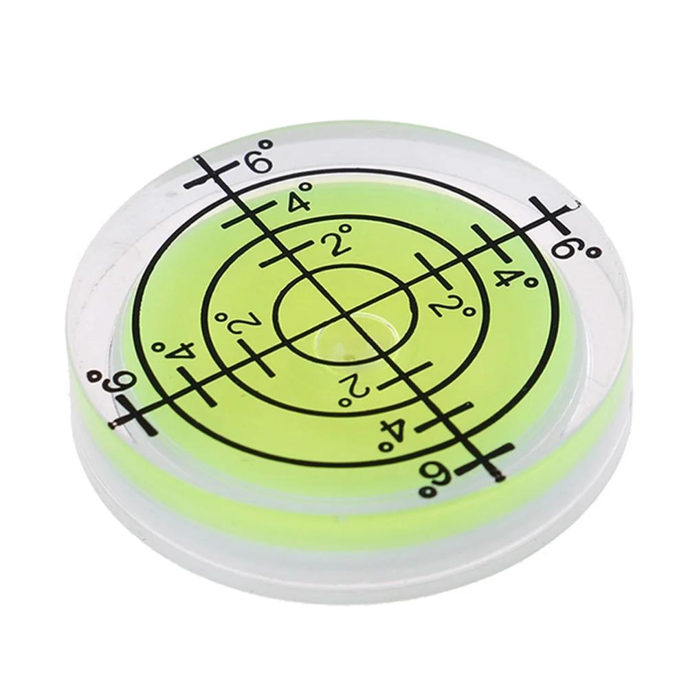 32mm Bubble Level Level Measuring Meter Precision Circular Inclinometer  Plastic Horizontal Ruler Measure Tools