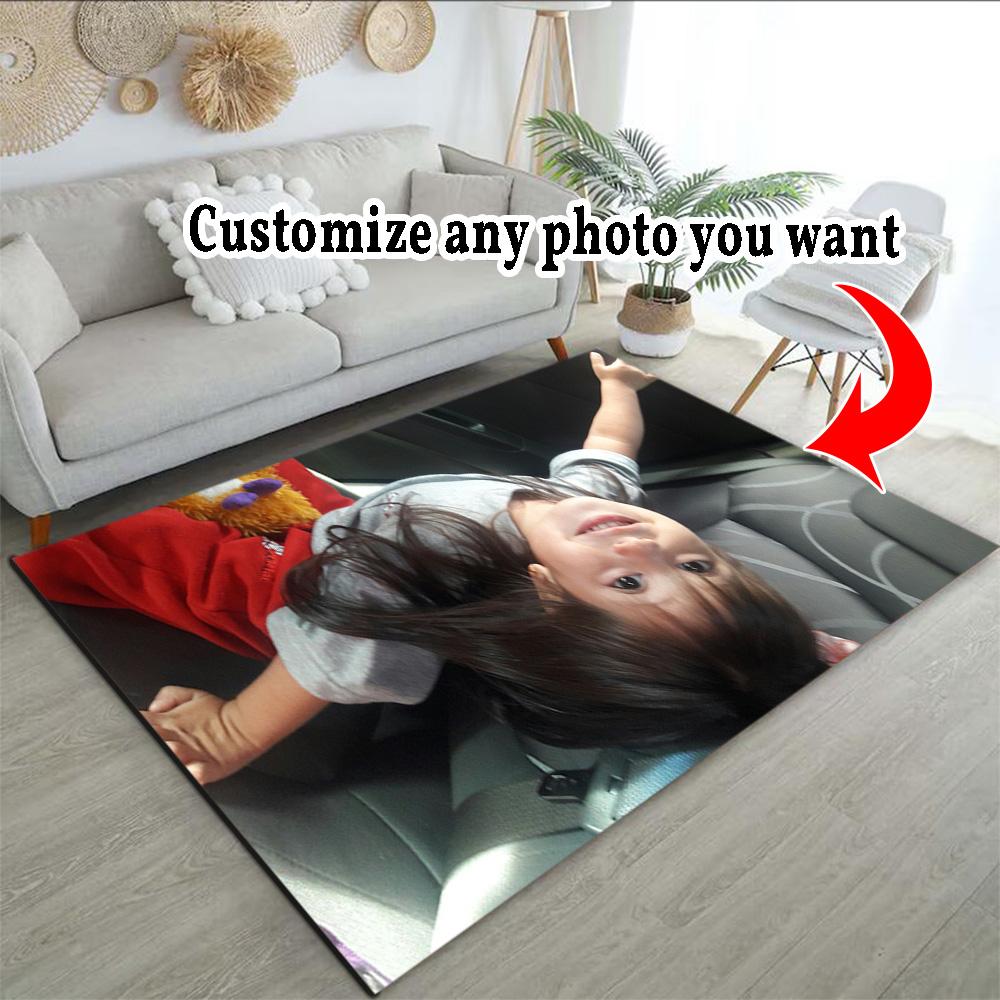 Customize Picture Personalized picture Carpet Design for Bedrooms Dining Room Outdoor Balcony Antislip Carpet Anime Office Decor Spiritual Gift