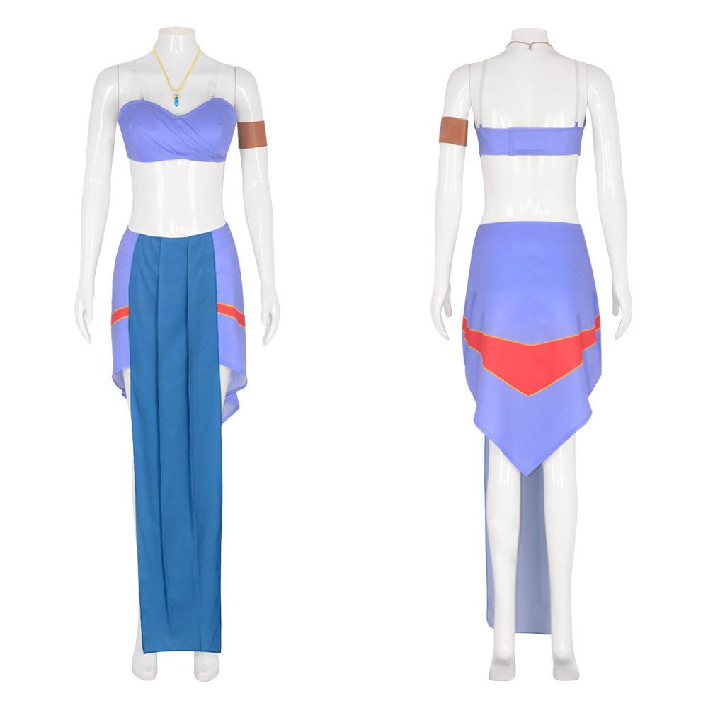 Princess Kida Cosplay Full Set, Atlantis The Lost Empire Movie Stage Outfit