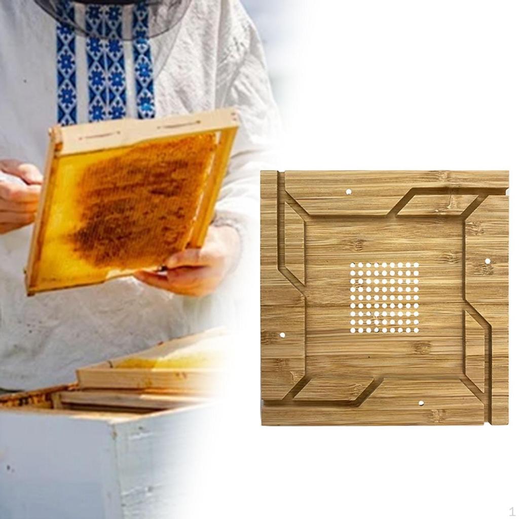 Bee Escape Board Hive Divider Effective Management Compact Portable Square 7.87inchx7.87inch
