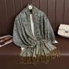 Luxury Brand Autumn Cashmere Pashmina Shawl Lady Wrap Warm Winter Scarves Design Print Female Foulard Cotton Stoles Scarf