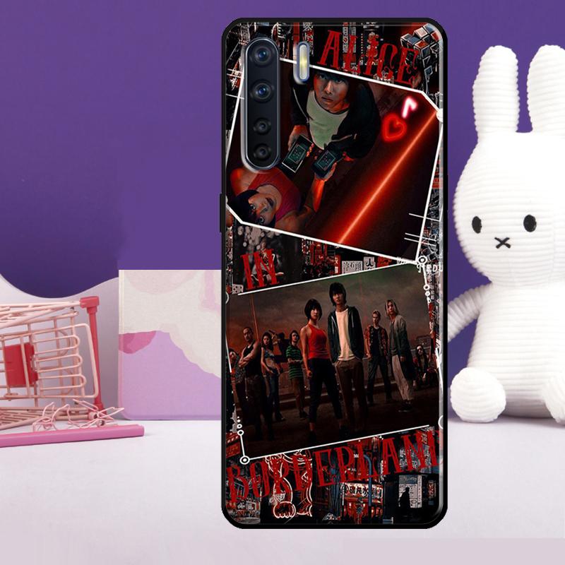 Alice in Borderland Case For Oppo A54 A74 A94 A80 A60 A40 A18 A38 A58 A78 A98 A96 A76 A16 A15 A17 A57 A77 A5 Pro