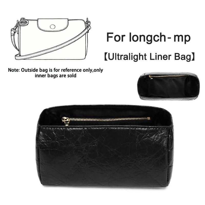 EverToner Inner Bag Dupont Paper Organizer Accessories Waterproof Insert Bags Fits For Longch-mp Le Pliage xtra Storage Handbag