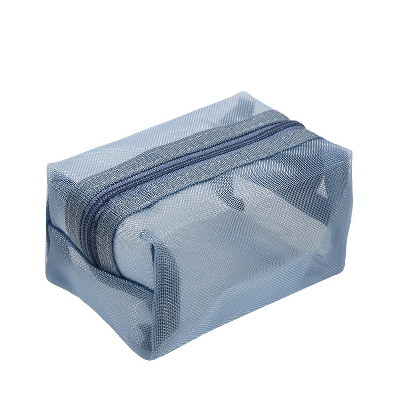 Mesh Storage Bag, Mini Portable Bag, Headphone Storage Bag, Data Cable Storage Box, Portable Lipstick Zipper Bag