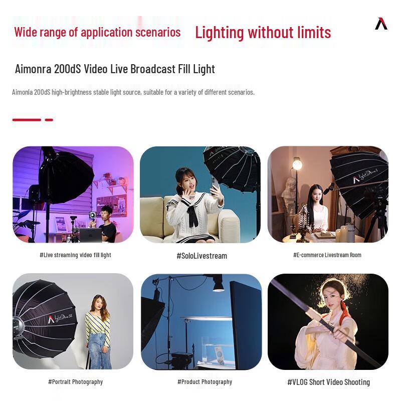 Aputure amaran 200d S Светодиодный видеосвет Двойной комплект