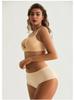 Low-Waist Hip-Lifting Tummy Control Padded Panties for a Shapely Look, Plus Size Available