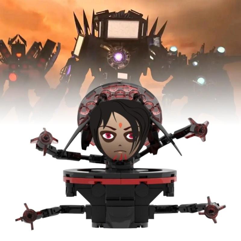 Туалет Сборка Скибиди Строительные блоки Детские игрушки-пазлы Украшение Настольный