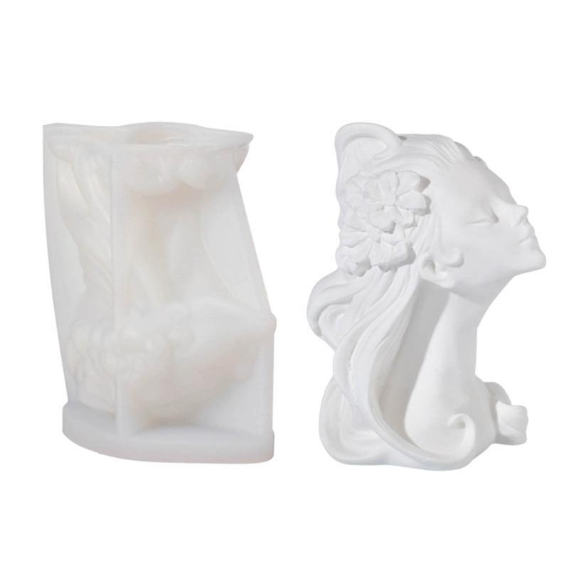 3D Девушка Силиконовая Форма DIY Изготовление Человеческого Тела Ароматное Мыло Гипсовые Формы Украшения Для Дома Подарки Ручной Работы