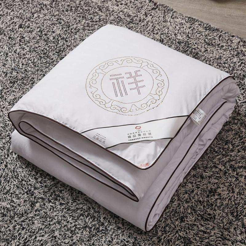 Silk Quilt Spring Autumn Quilt Luxury Silk Winter Quilt Home Hotel High Quality Comforter Two-in-one Quilt Core Gift Quilt
