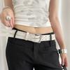 Vintage Waist Belt Leather Dress Jeans Belt Retro Women's Belt  Waist Accessories
