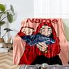Custom Name La Casa De Papel Theme Printed Blanket - Perfect for Couch, Bed, Travel & Outdoor Use | Machine Washable, Cozy & Durable.