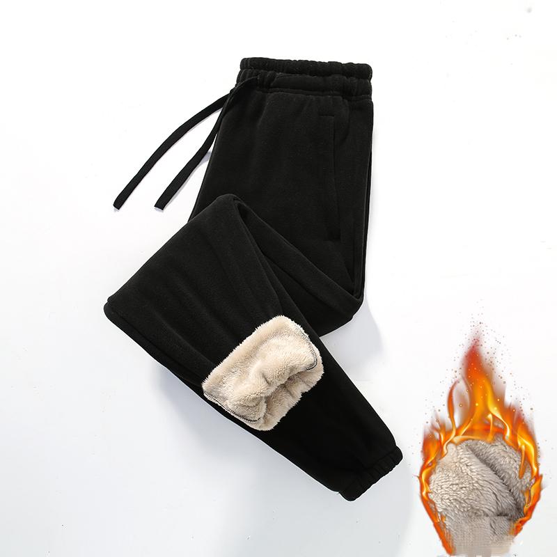 2024 зимние флисовые брюки толстые теплые термобрюки мужские фитнес брюки на шнурке спортивные штаны для бега леггинсы для фитнеса