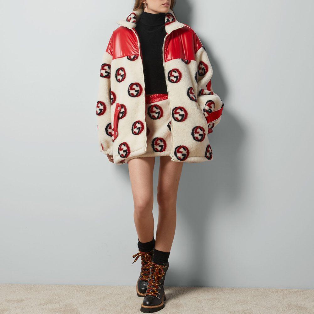 Gucci SS24 Повседневные Короткие Юбки Женские Коричневые 767012-XJF7Q-2184