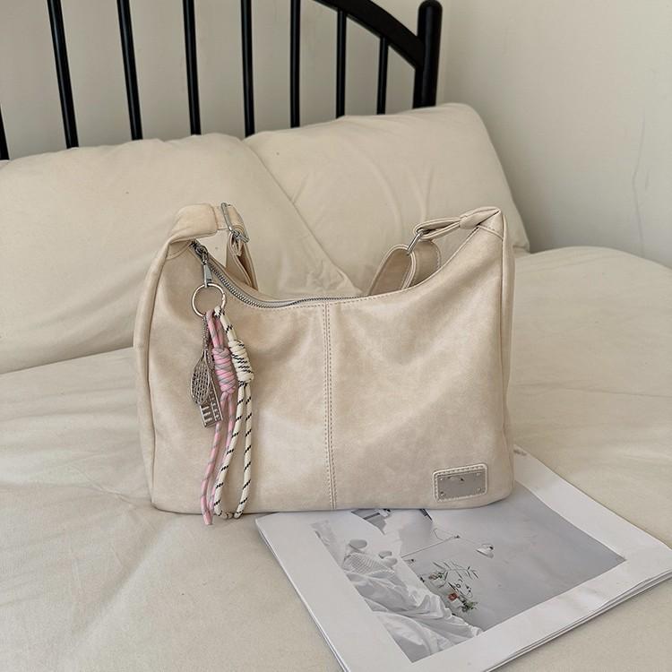 Повседневная сумка большой вместимости для женщин, новая трендовая весенняя модная сумка-тоут в студенческом стиле, сумка через плечо для поездок на работу