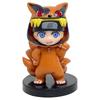 Модная одежда Фигурка-экшн NARUTO 8 шт./комплект Кьюби Наруто Шукаку Гаара Сакура Саске Учиха Какаши Хината Q-версия Модель