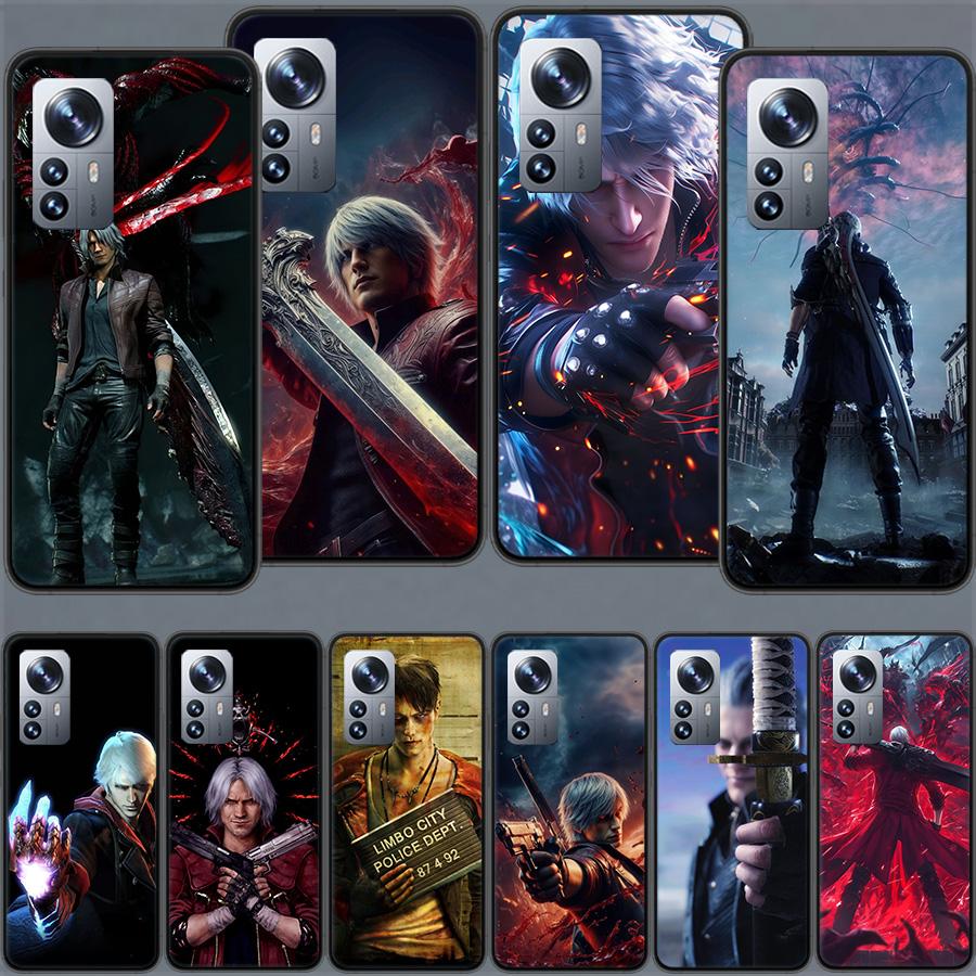 Чехол для телефона D-Devil May Cry DMC для Xiaomi Poco X7 X6 M8 M7 M6 M4 M3 X4 Pro F7 Ultra M5S Mi 14 14T 15 15T 12T 10T Pro 12S 12 11 L