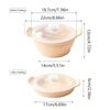 Heat-resistant Silicone Steamer Foldable Microwave Steamer Bowl  Steamed Vegetable