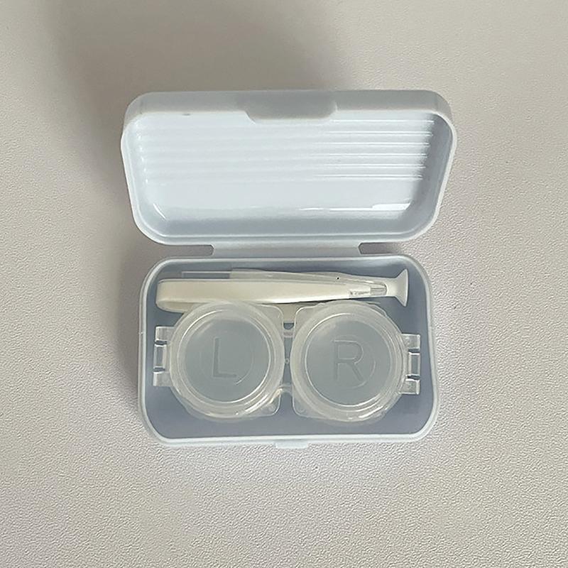 Портативная коробка для контактных линз Candy Color для девочек, минималистичный набор для контактных линз