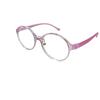 Computer Eye Protection Children'S Optical Glasses Oval Frame Children'S Reading Computer Glasses Can Be Equipped With Degree Anti-Blue Flat Glasses