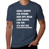 ITS NOT PIE SHIRT EQUAL RIGHTS TShirt Plus Size Gym Sports TShirt
