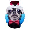 Christmas Cute Dog Hoodie For Men 3d Printed Animal Sweatshirt Harajuku Kids Hooded Tops Casual New Year Long Sleeves Hoodies