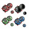 DDWO5 3Pcs for Skoda Rapid Octavia Fabia Laura Superb 1 2 3 Kodiaq Karoq Car Front Hood Rear Trunk Emblem Steering Wheel Logo Sticker