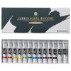 Акриловая гуашь Turner Color, набор из 13 цветов (12 цветов) Школьный набор AG13C 11 мл