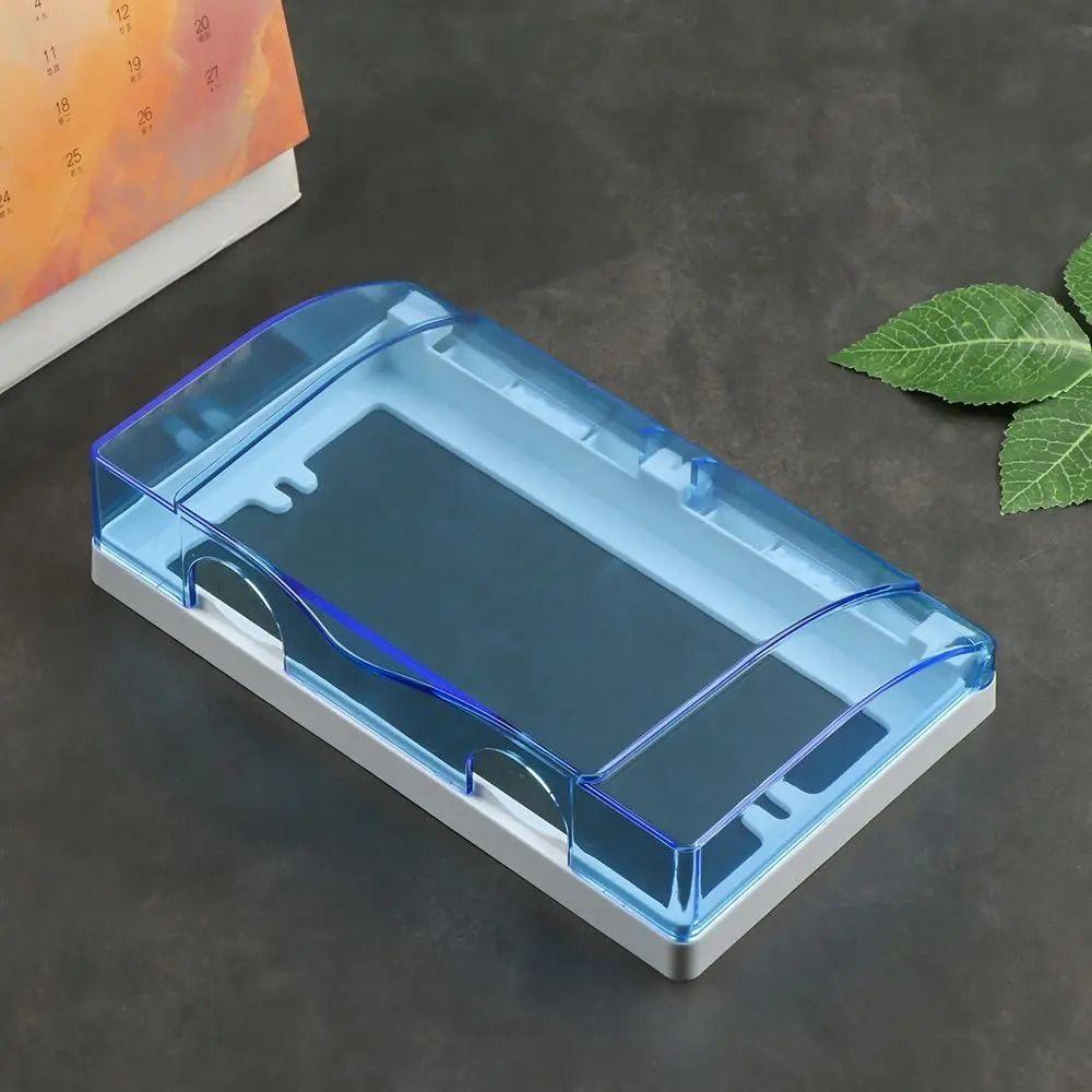 Plastic 86 Type Double Sockets Protector Transparent Socket Waterproof Box Home