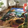 Custom 1Pc Colorful Characters Celebration Rug Office Carpet Indoor Outdoor Entrance Doormat Nonslip Soft And Comfortable Living Room D916335
