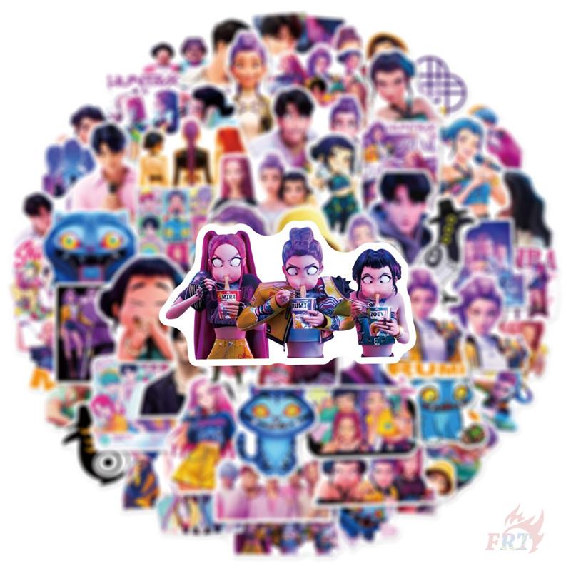 60 шт./набор K-pop Серия «Охотники на демонов 02» Наклейки DIY Модные Водонепроницаемые Наклейки-дудлы