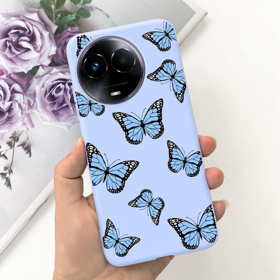 Ударопрочный Чехол Для Realme 11 5G / Realme 11X Чехол На Телефон Модный Девушки Мягкий Силикон Funda Для Realme11 11 X 2023 RMX3785 Coque