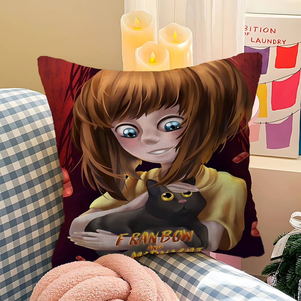 Наволочка Fran Bow чехол для диванной подушки украшение для комнаты детский подарок